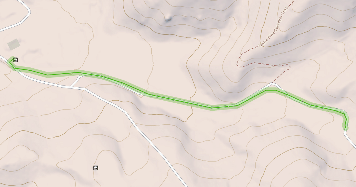 Map preview of Wind River Return