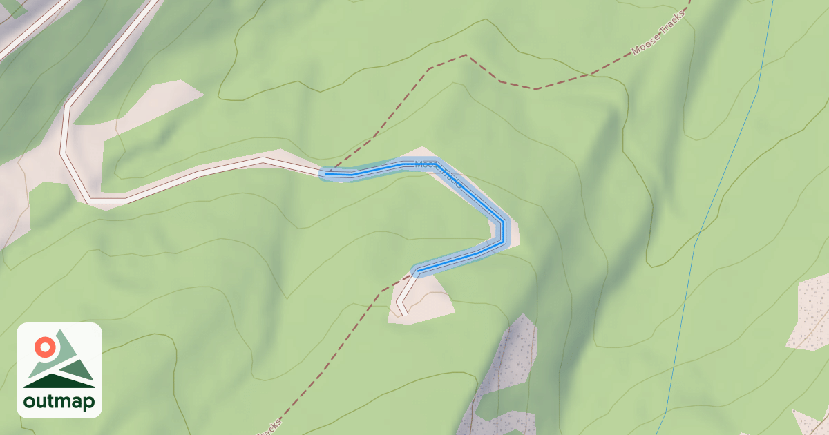 Map of Moose Tracks