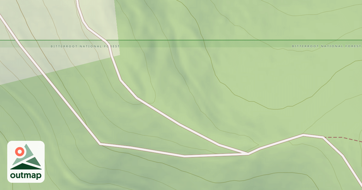 Map of (FDR) COONEY RIDGE