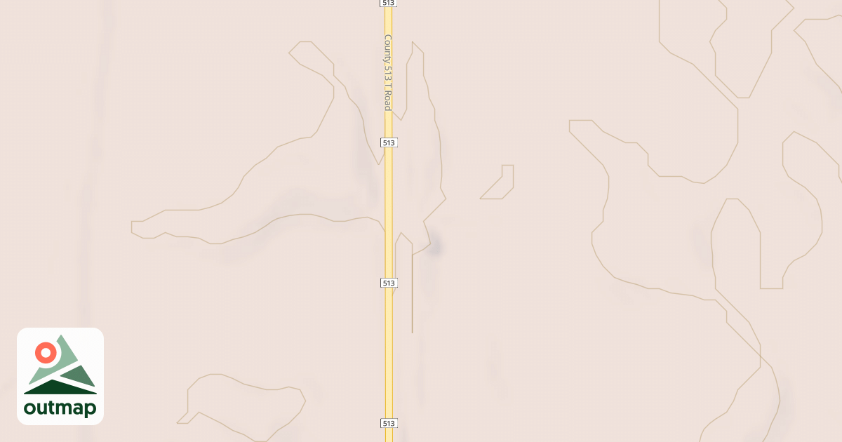 Map of BURN SPUR AA
