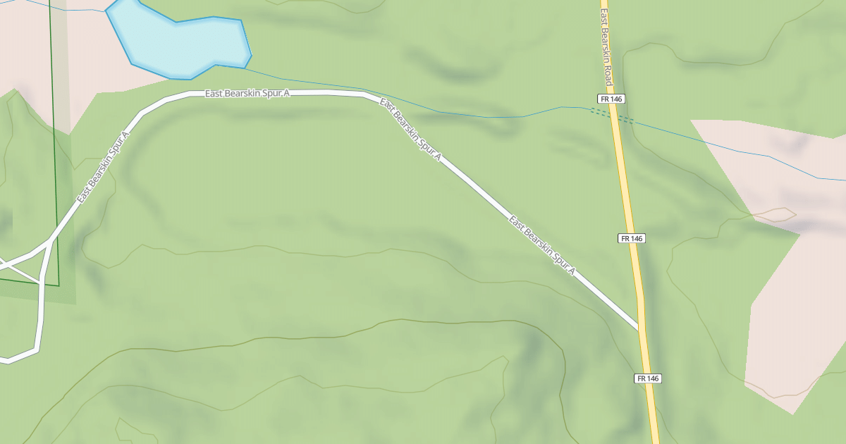 Map preview of EAST BEARSKIN SPUR A