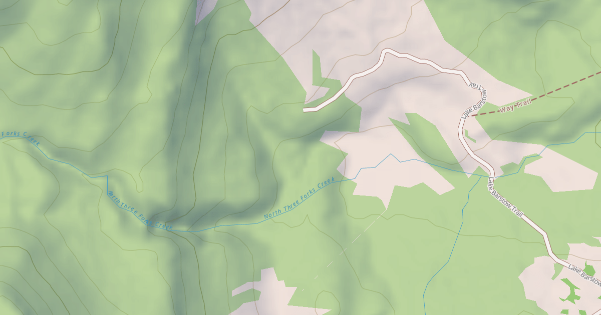 Map preview of Lake Barstow