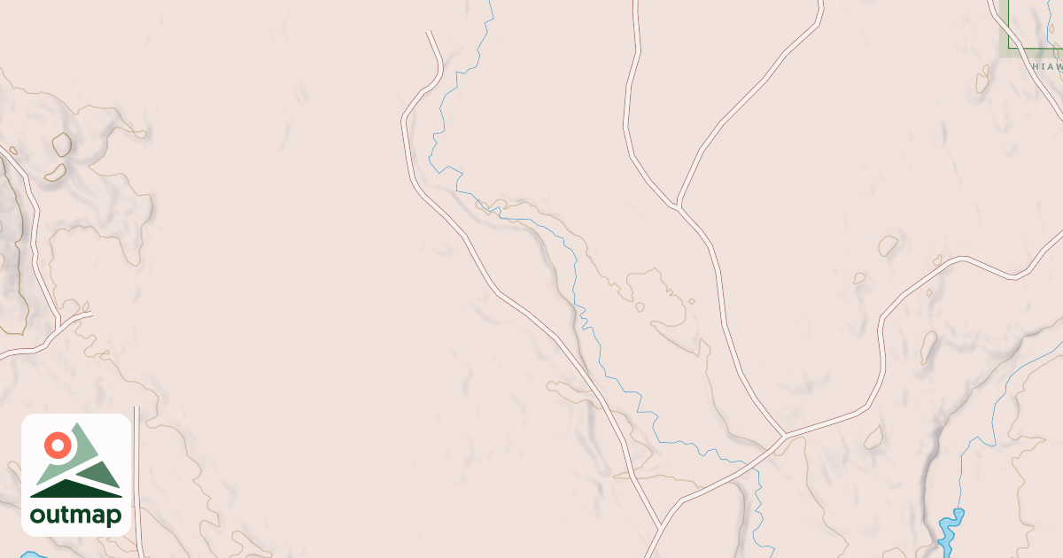 Map of BLACK CREEK NOTH SPUR A