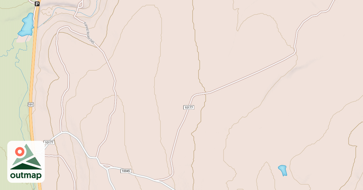 Map of BOWDEN DRAW