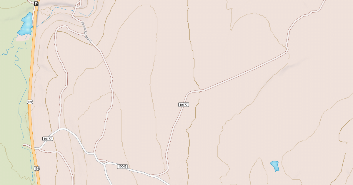 Map preview of BOWDEN DRAW