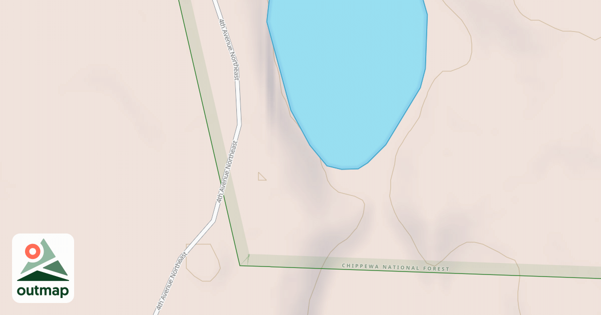 Map of 4TH AVE NE SPUR AA