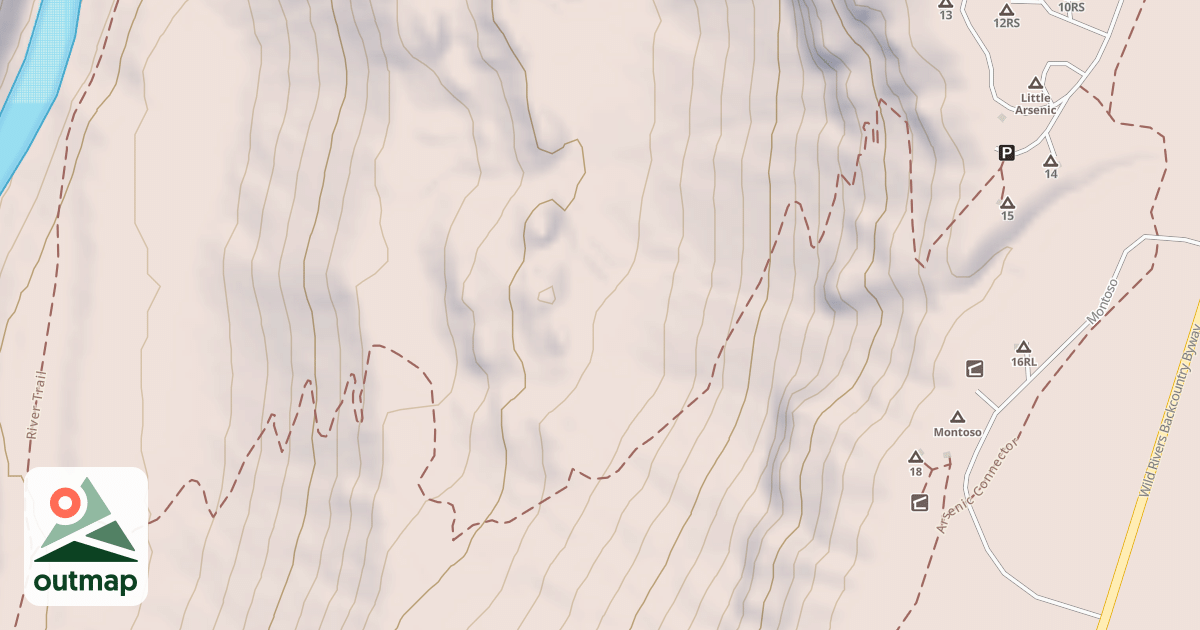 Map of BLM National GTLF Public Motorized Roads e8b974b4-c371-4530-a227-c184f43bc774