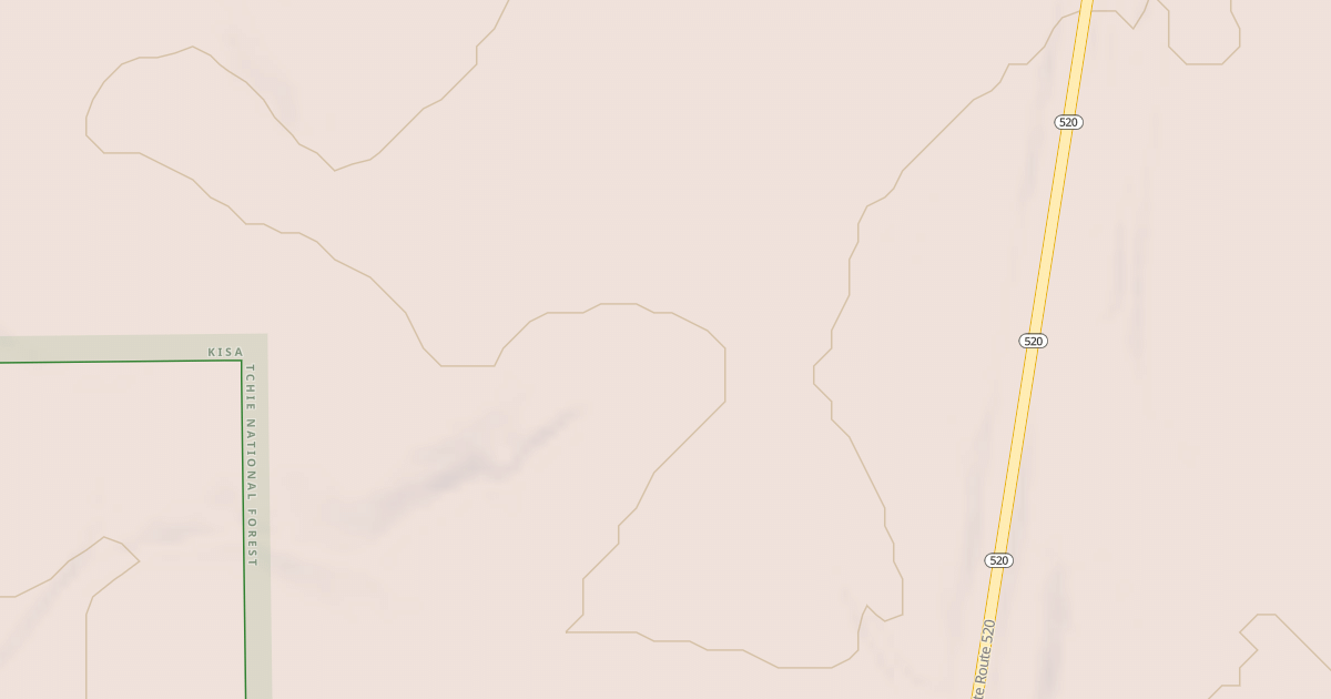 Map preview of USFS National Forest System Roads {A855F54E-F575-4256-B616-C91CACC5506E}