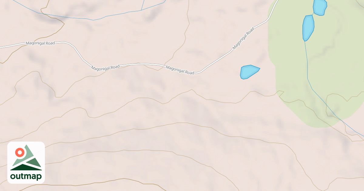 Map of BURNT FLAT