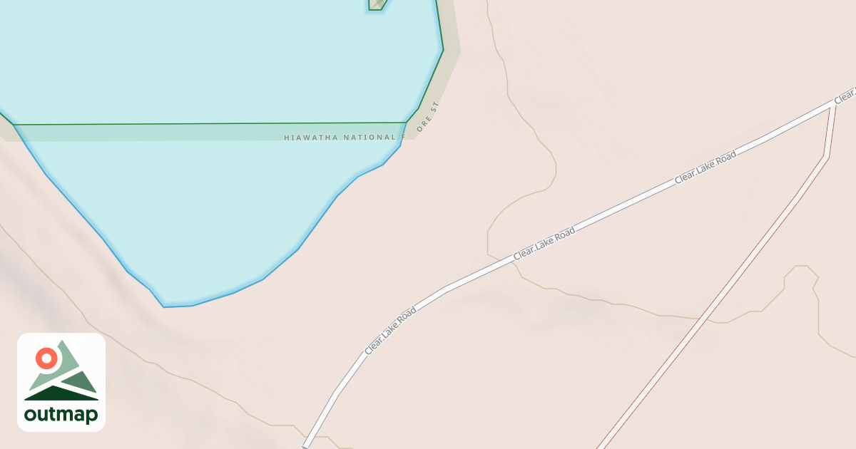 Map of CLEAR LAKE SPUR J