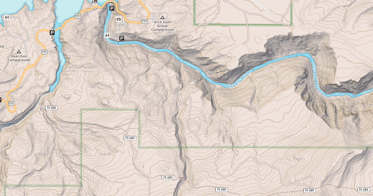 Map preview of PIPE CREEK COMPLEX  A-D