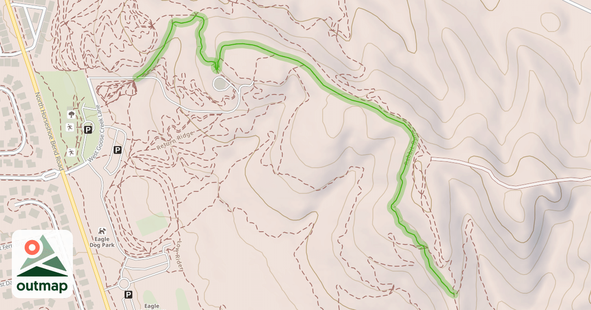 Map of Rabbit Run