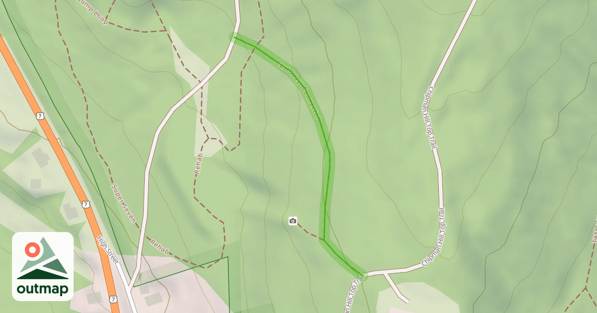 Map of East-West Connector