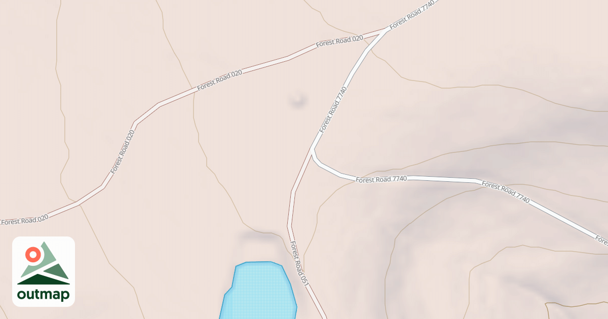 Map of USFS National Forest System Roads {09F302C1-E4E8-4330-AC81-EA863A3E75BF}