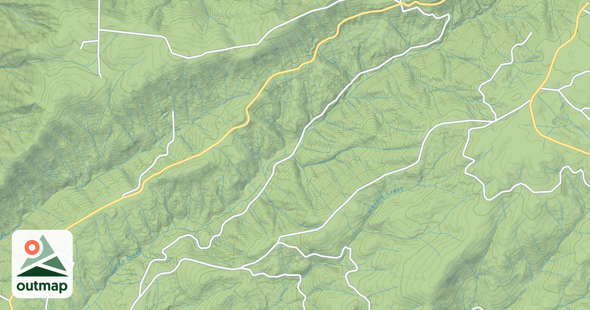 Map of GALEN CREEK