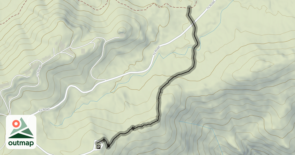 Map of Gila Lookout Connector