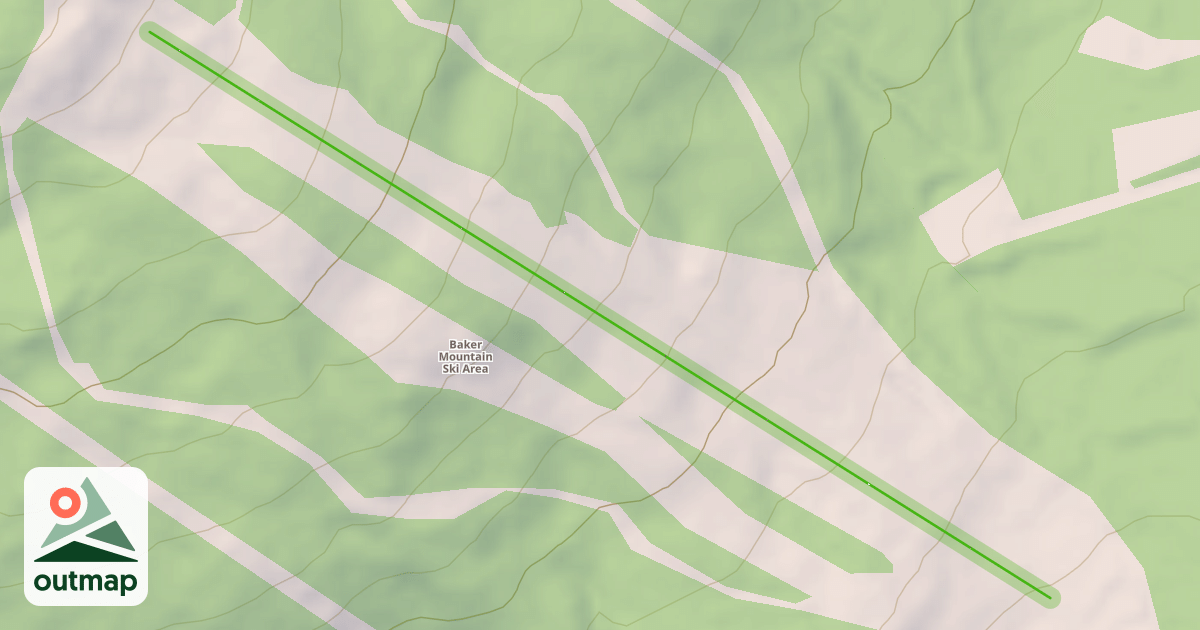 Map of Main Trail