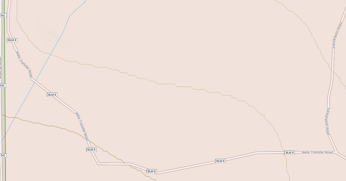 Map preview of BLM National GTLF Public Motorized Roads 2bb41561-ce83-4ea2-a43b-7918443454fd