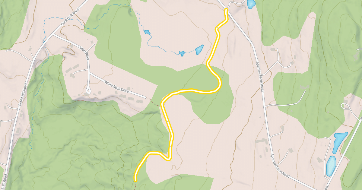 Map preview of Sparrow Farm Trail