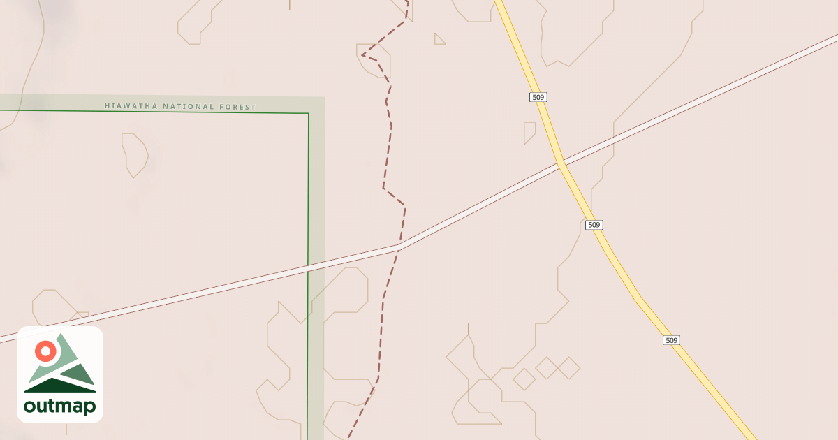 Map of BERGLAND ROAD