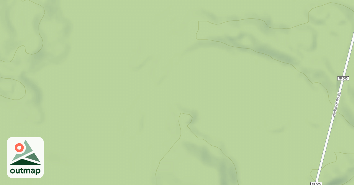 Map of FR 505C