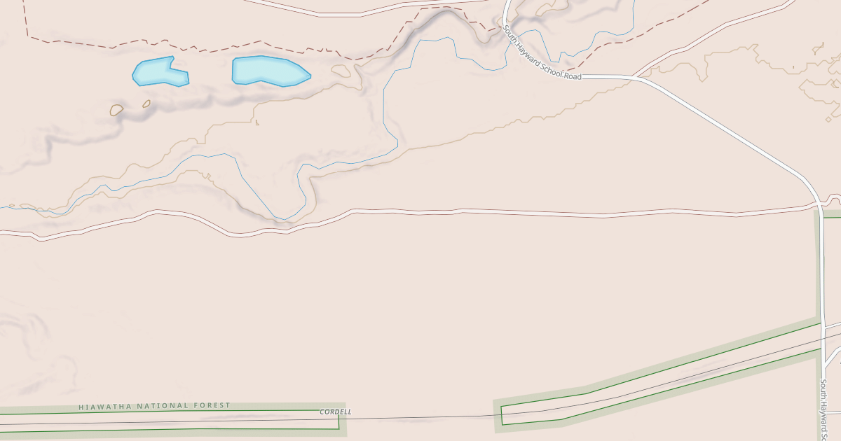 Map preview of HAYWARD SCHOOL SPUR A