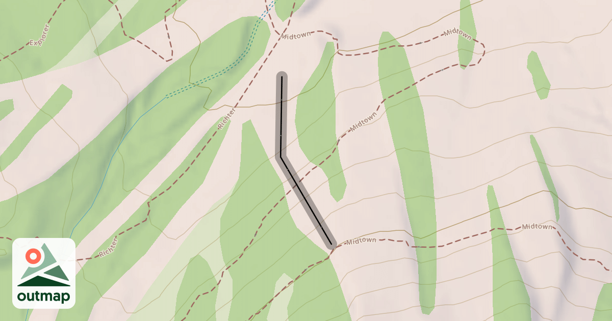 Map of Blue Ox