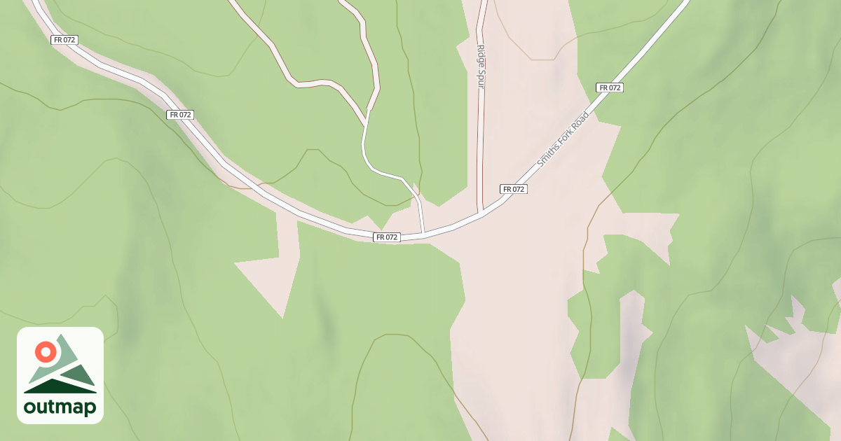 Map of Lander Cutoff Nat Historic Trl