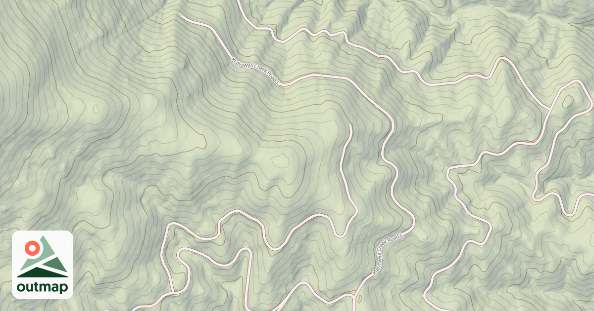 Map of KLAHOWYA CREEK L
