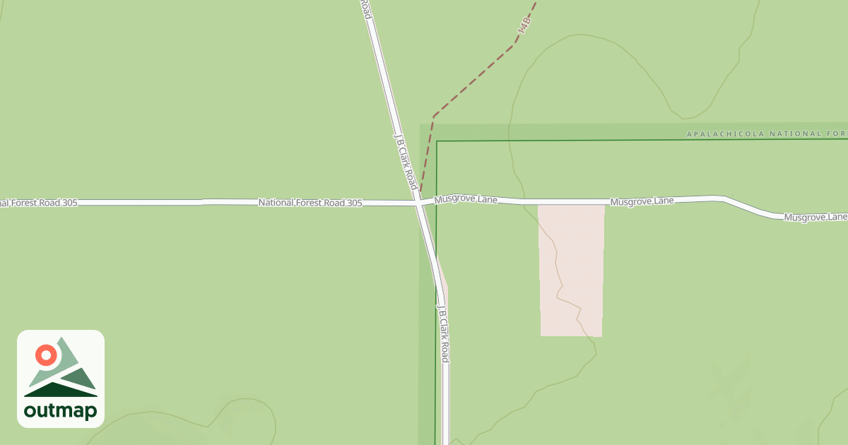 Map of NORTH PASTURE