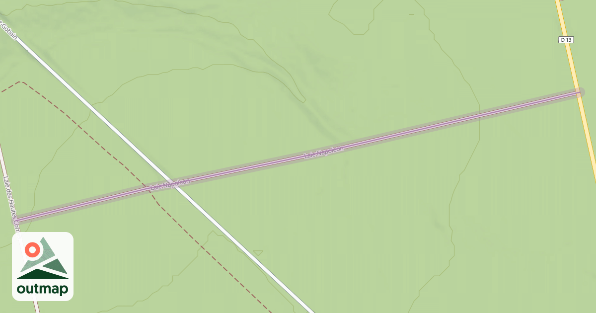 Map of Laie Napoleon