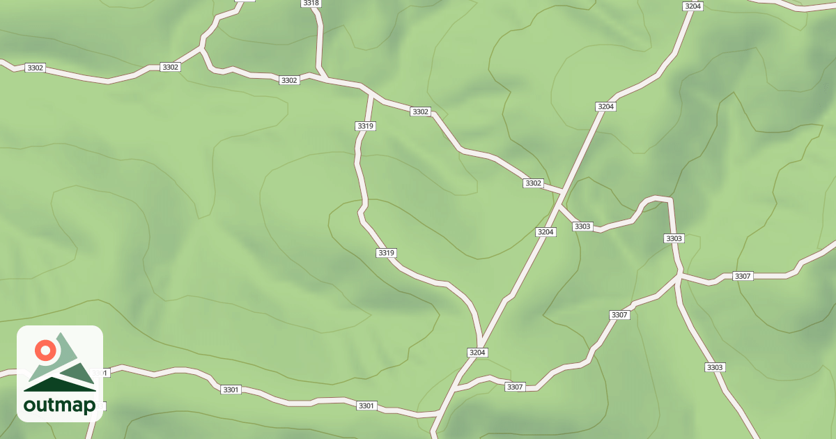 Map of USFS Motor Vehicle Use Map Trails 19943