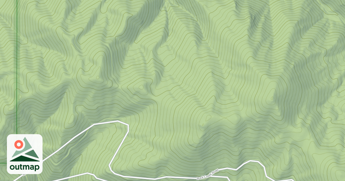Map of (FDR) BUCK CREEK