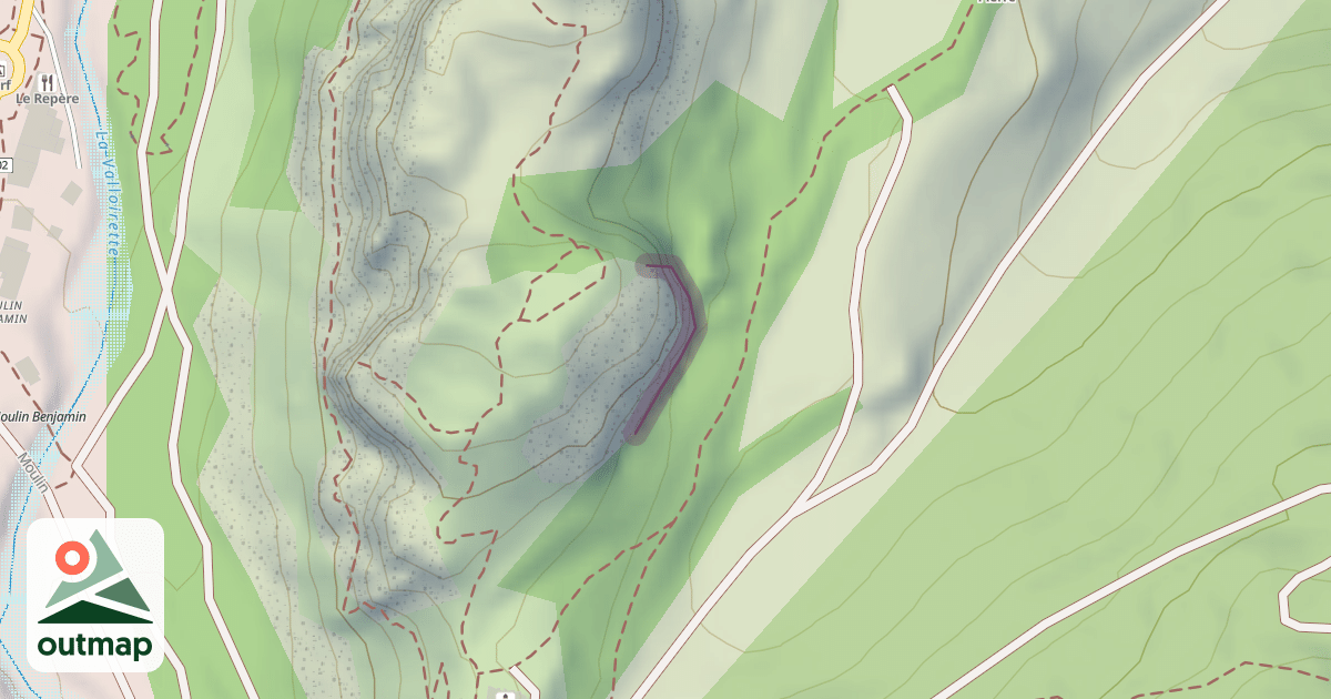 Map of Rocher Saint-Pierre