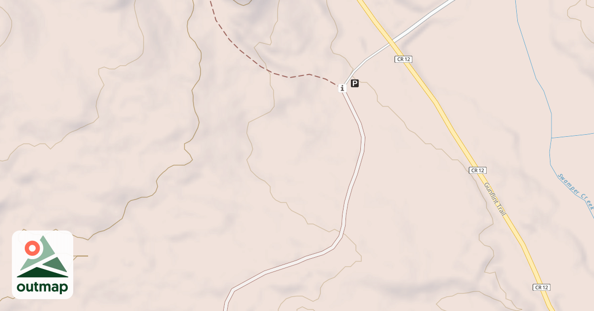 Map of GUNFLINT SNOWMOBILE