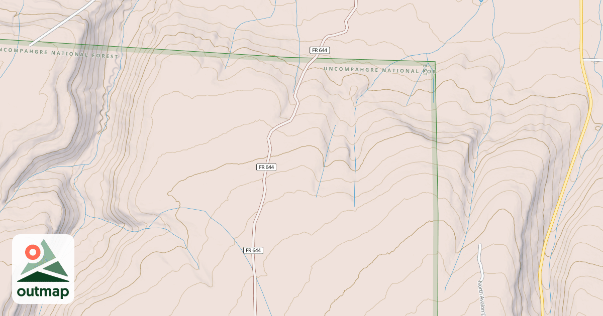 Map of OAK HILL
