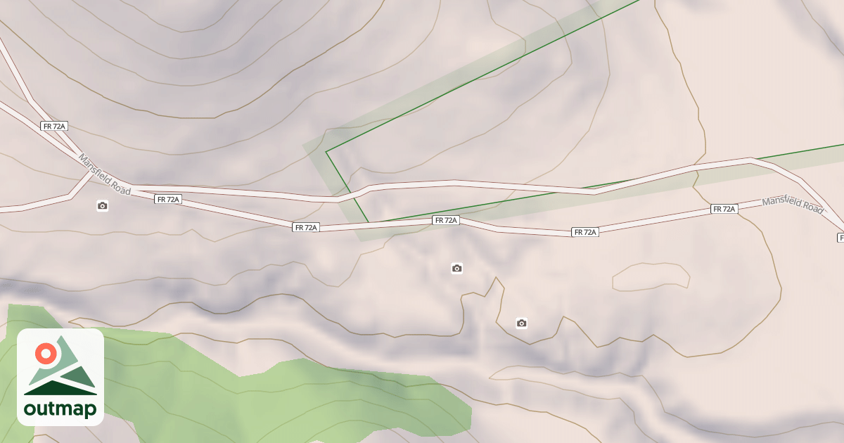 Map of MANSFIELD