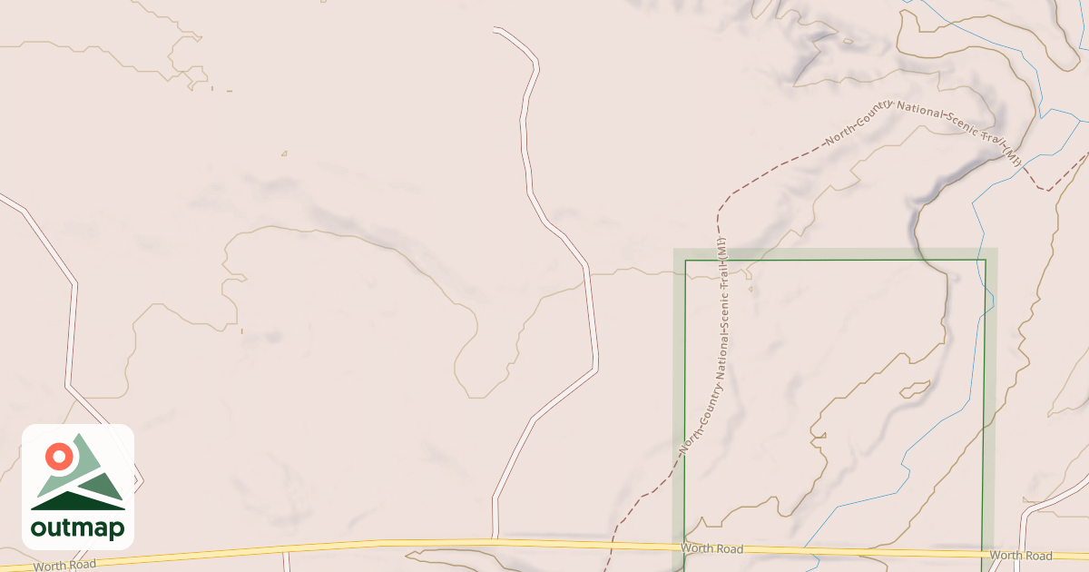 Map of MCLACHLAN