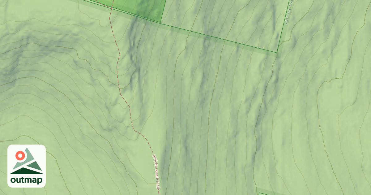 Map of Cooley Hill Snomo