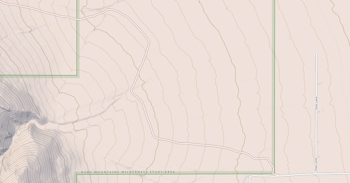 Map preview of BLM National GTLF Public Motorized Roads 8005b3d1-90c7-4bd2-acdc-94b631016a5b