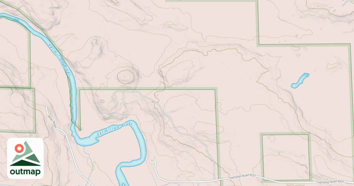 Map of FR 483 SPUR B