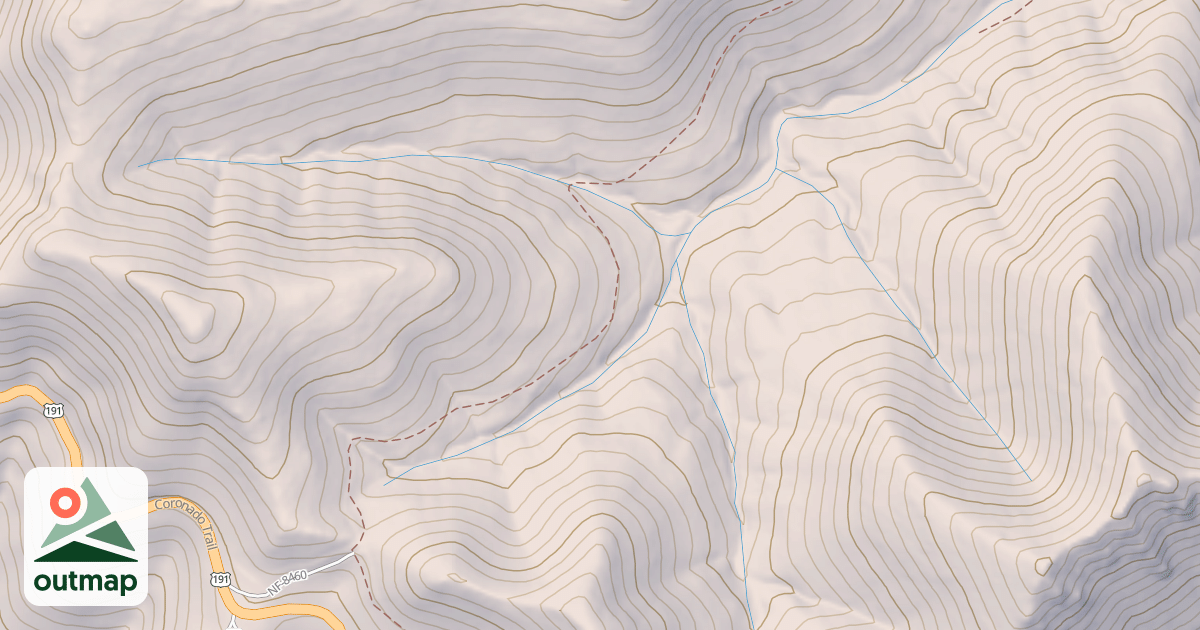 Map of USFS National Forest System Roads {32892C27-9FFE-4409-A393-A12D0B164183}