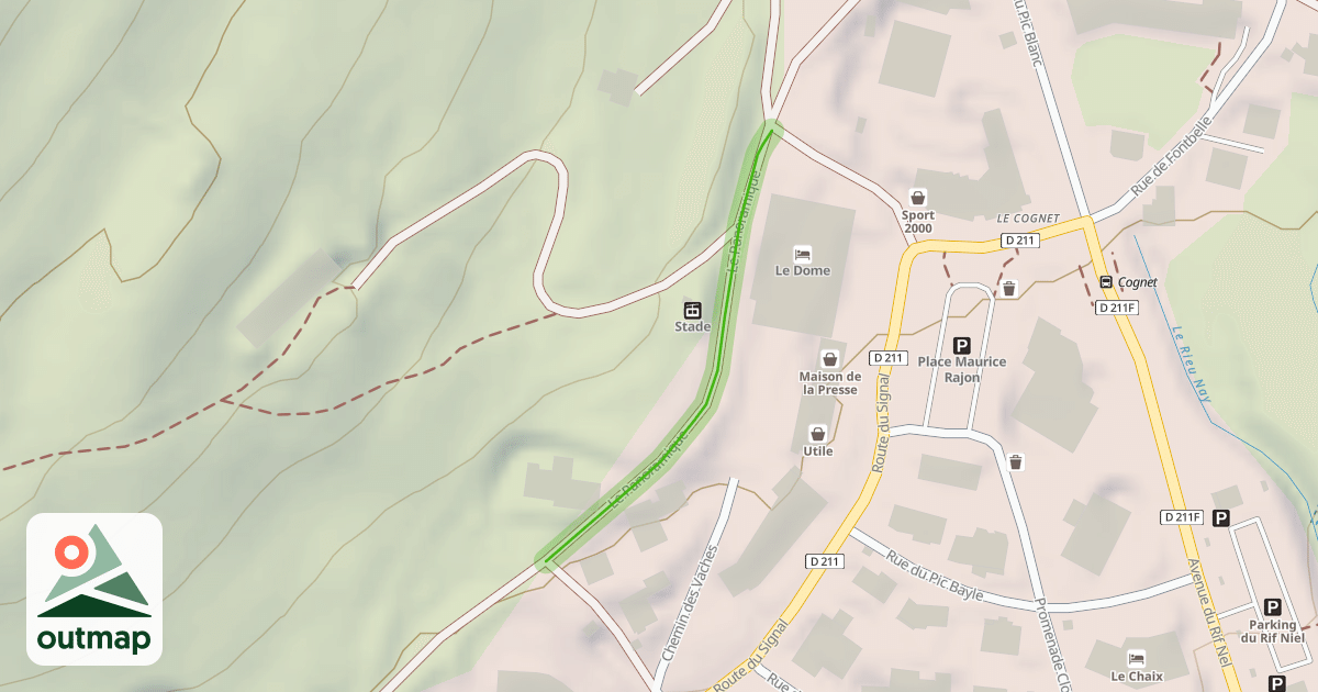 Map of Le Panoramique