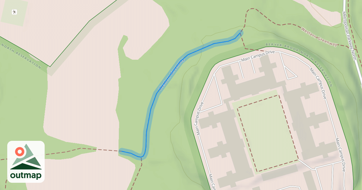 Map of Western Greenway