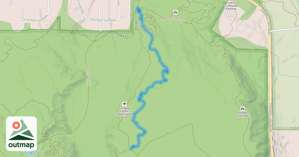 Map of Lloyd Trail