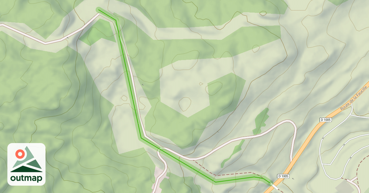 Map of Liaison Franco-Suisse