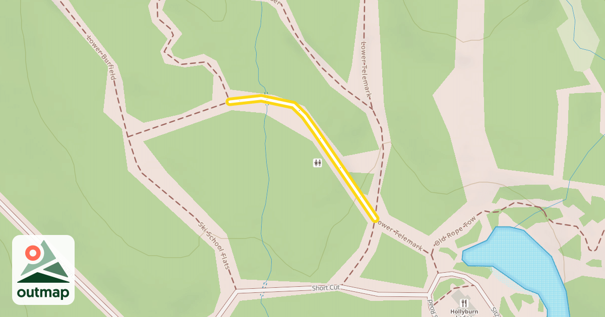 Map of Upper Burfield