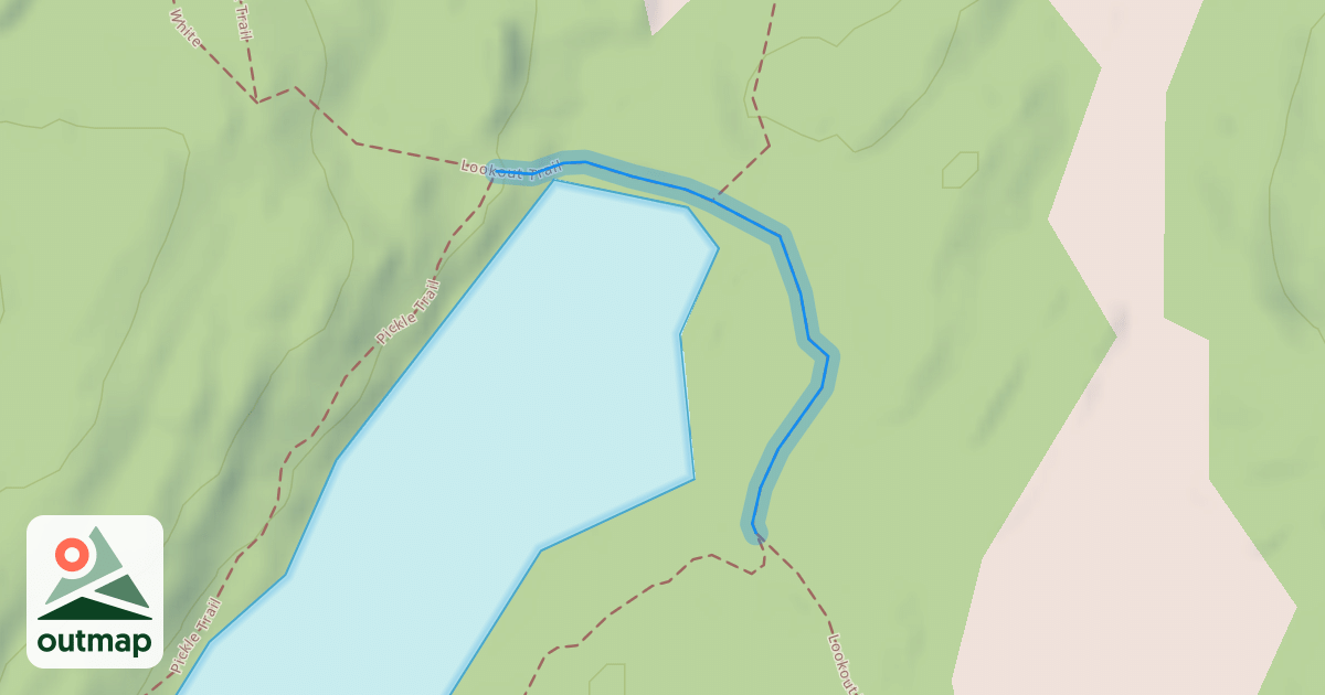 Map of Lookout Trail