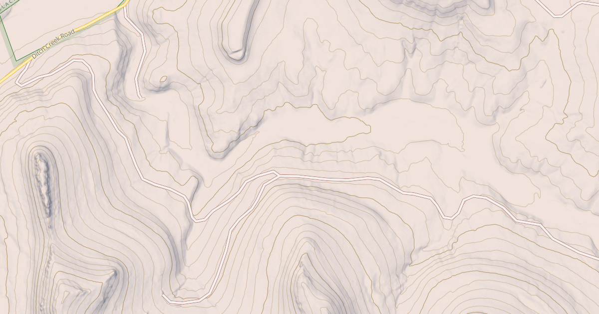 Map preview of Ditch Creek 04