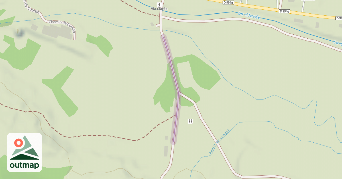 Map of La Source - Fortville / Planchettes
